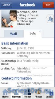 Official Nokia Facebook v1.00(7100)