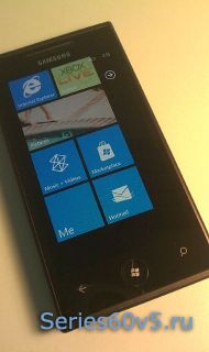 Прототип смартфона Windows Phone 7 от Samsung