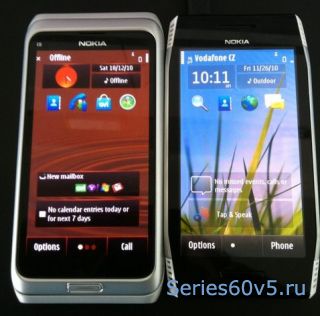 Игровой смарт Nokia X7-00 с большим дисплеем и камерой