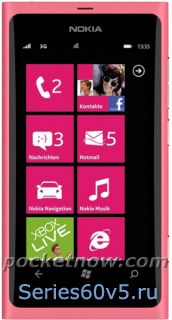 Nokia 800 выйдет в 3х разных цветах