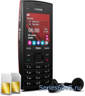 Nokia X2-02 музыкальный аппарат с поддержкой 2 sim карт