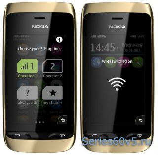 Двухсимочный телефон Nokia Asha 310 